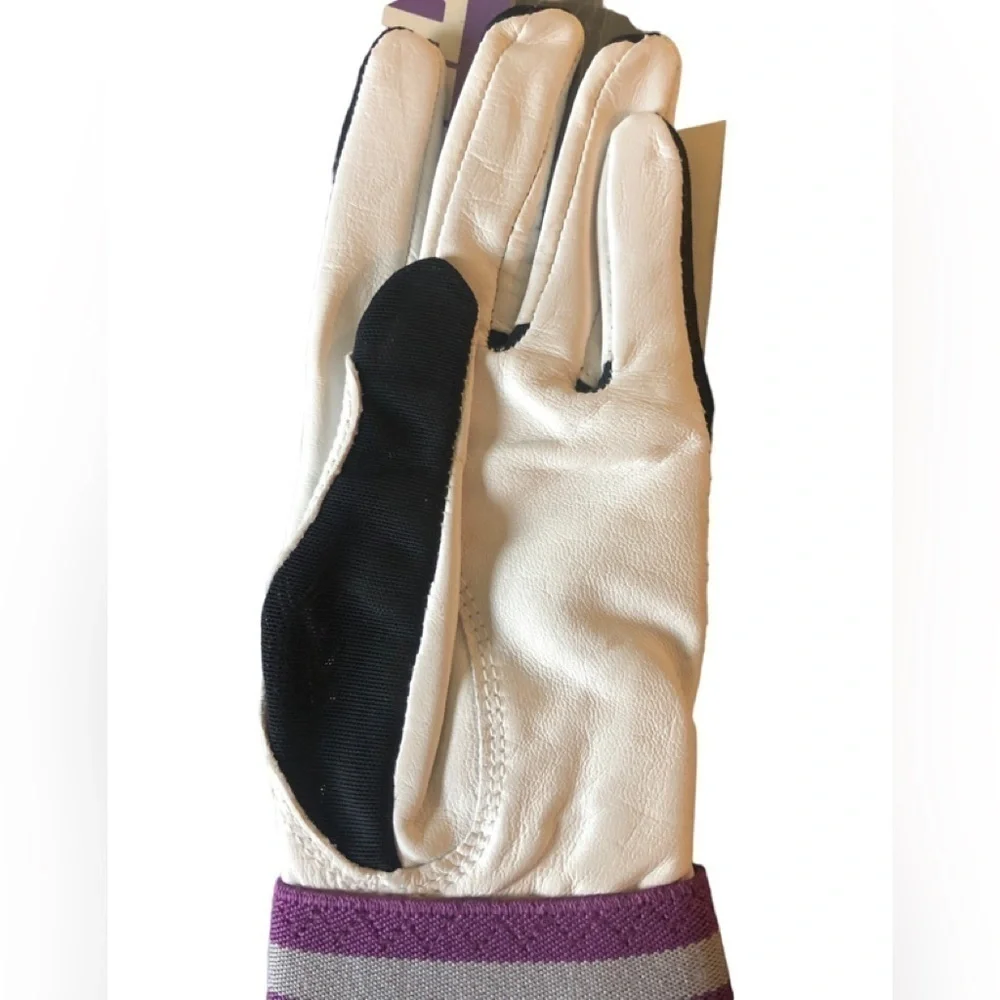 EKTELON Cabretta Sheepskin All Pro Racquetball Glove XS Right Hand Black White